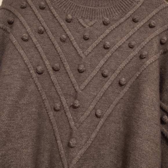 &merci pom pom cable knit sweater - Picture 4 of 10